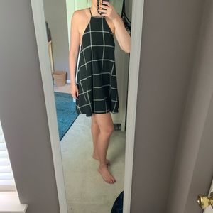 Black & White Checked Dress